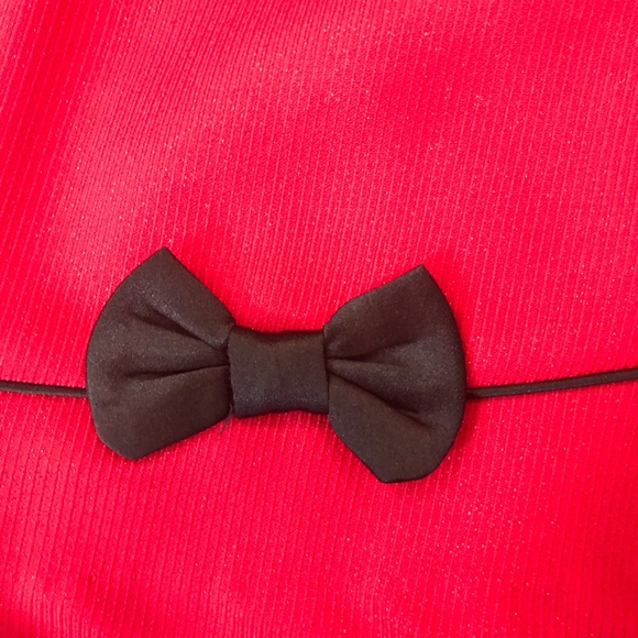 Elegant, Red 2-Piece Classic Girls Dress - Picture 6 of 7